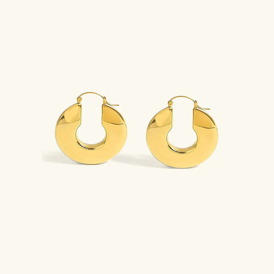 Kayleigh Chunky Hoop Earrings