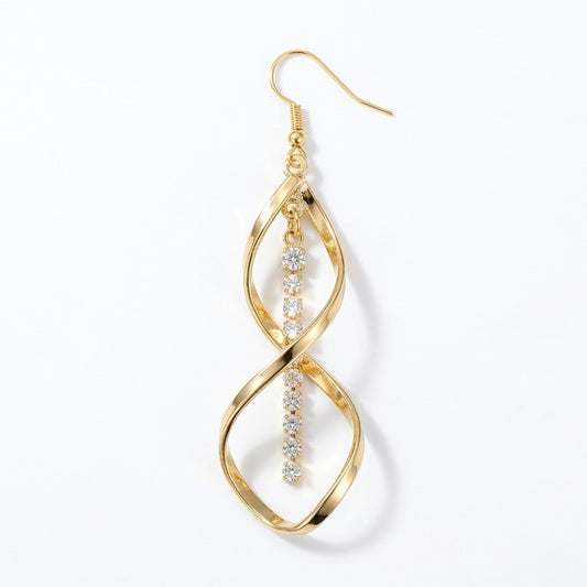 Sunbeam Spiral Earrings | Gold
